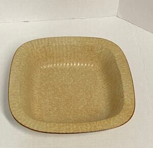 Pottery Craft USA 556 Speckled Square Ovenware Bowl Pre Owned